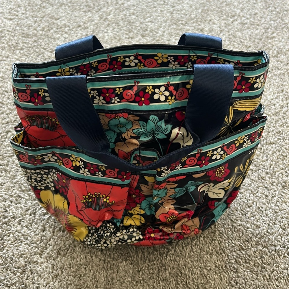 Vera Bradley, Happy Snails, Shower Tote